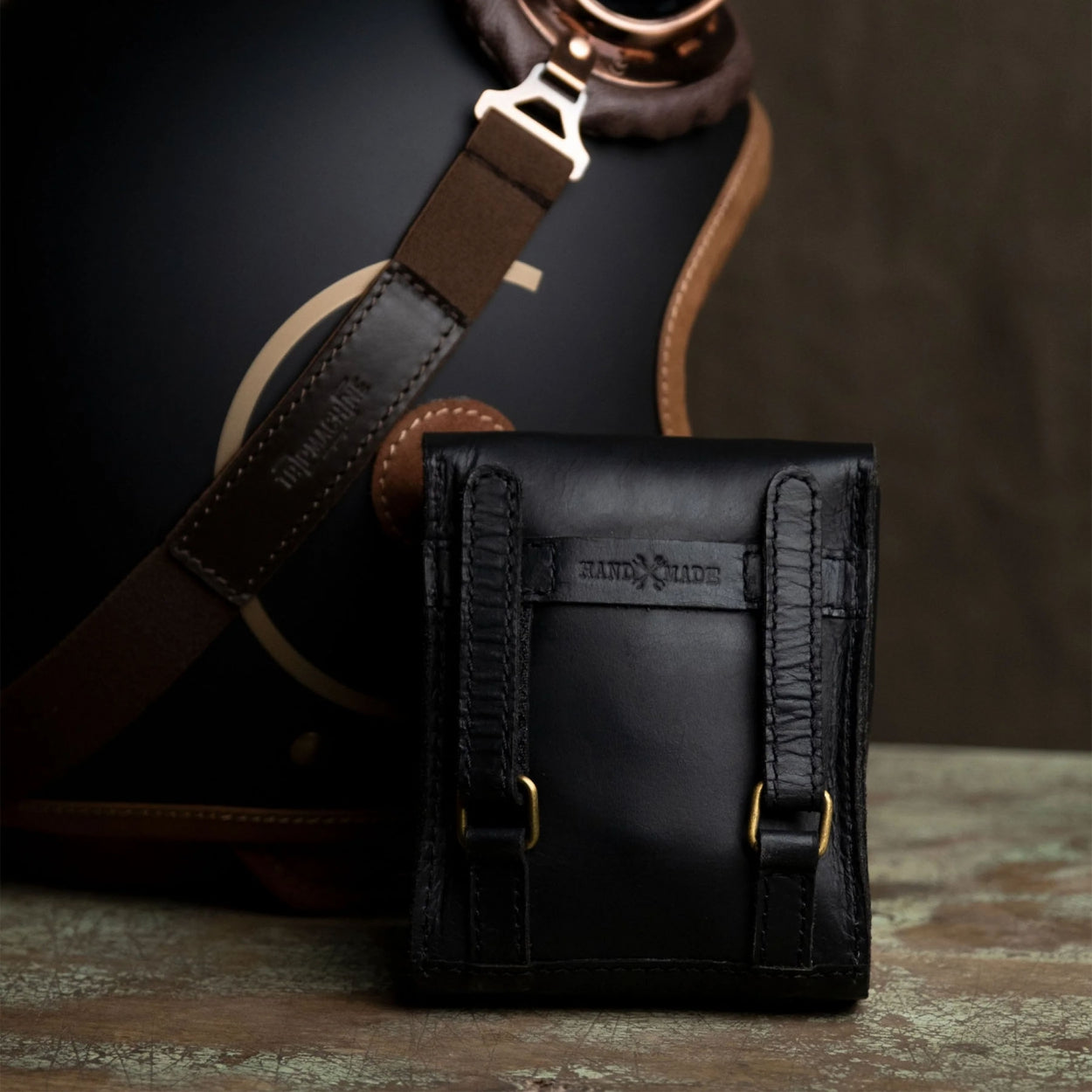 Trip Machine Trooper Helmet Bag - black