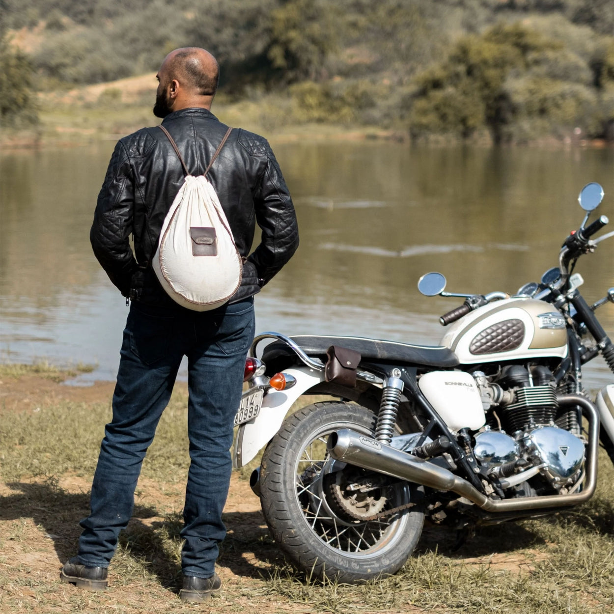 Trip Machine Trooper Helmet Bag - caffeine
