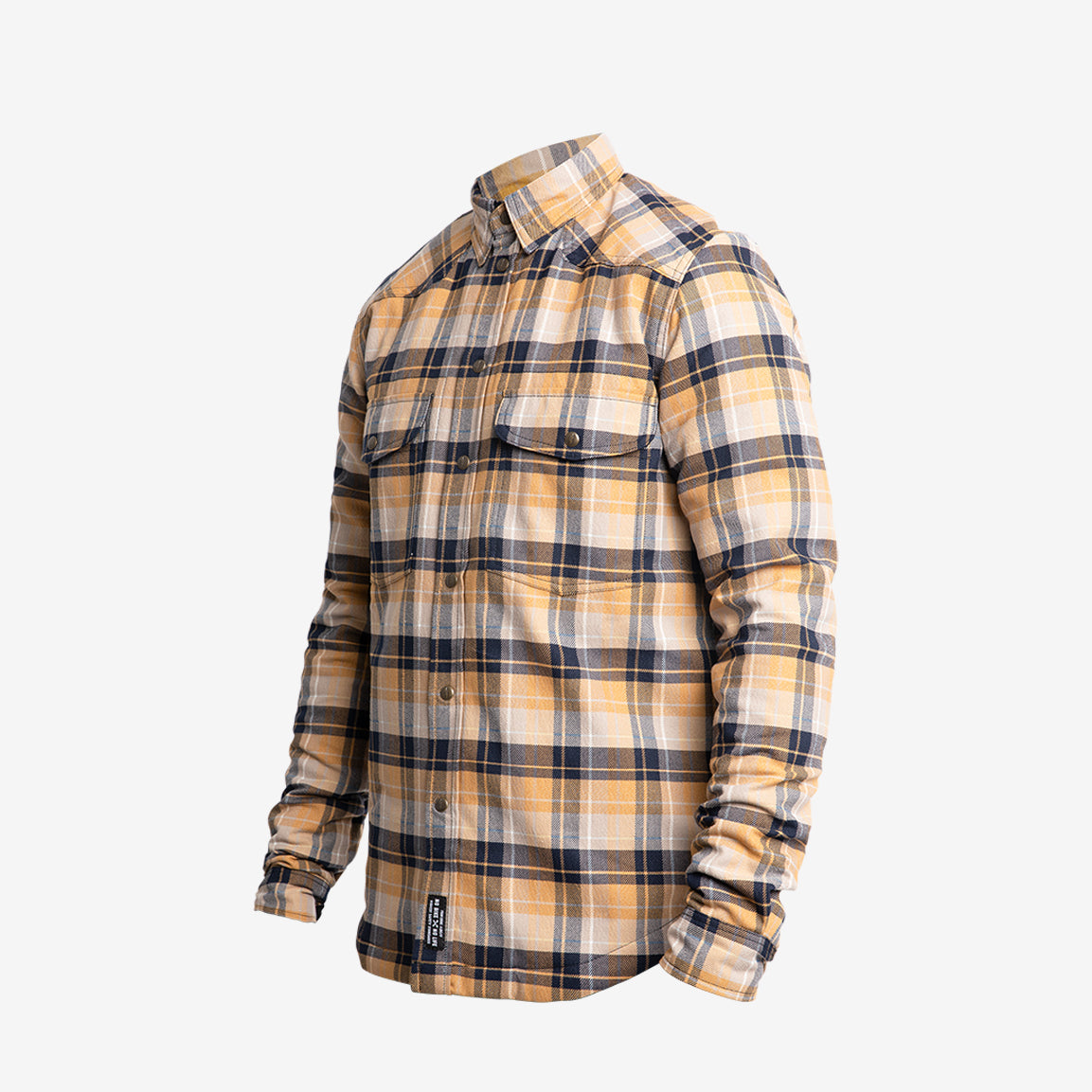 John Doe Motoshirt Yellow. Super leichtes und angenehm zu tragendes Motorradhemd mit einem CE-AA Sicherheitslevel, was in seiner Klasse seines Gleichen sucht. Schulter- und Ellbogenprotektoren sind selbstverständlich im Lieferumfang enthalten.
