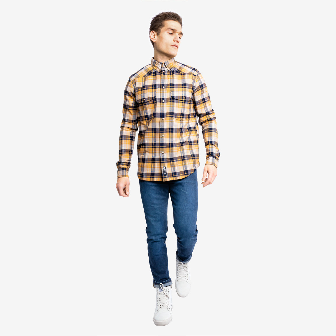 John Doe Motoshirt Yellow. Super leichtes und angenehm zu tragendes Motorradhemd mit einem CE-AA Sicherheitslevel, was in seiner Klasse seines Gleichen sucht. Schulter- und Ellbogenprotektoren sind selbstverständlich im Lieferumfang enthalten.