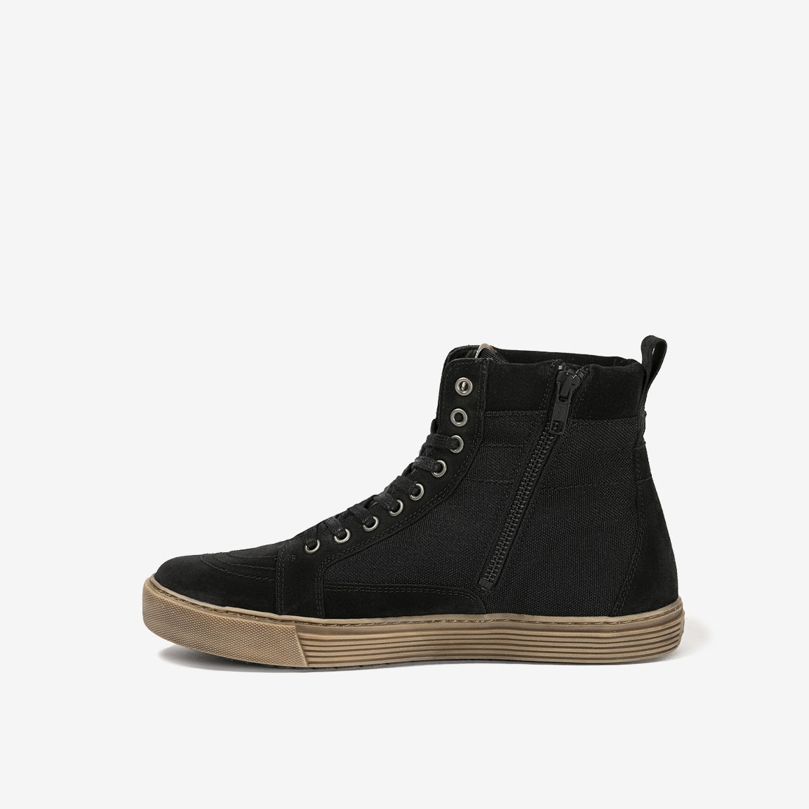 John Doe Neo Motorrad Sneaker-Boot - black/brown
