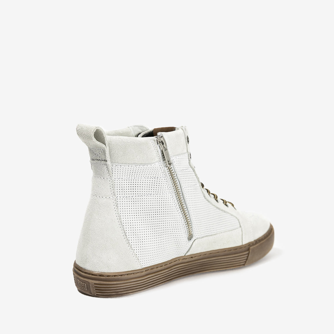 John Doe Neo Motorrad Sneaker-Boot - white/brown
