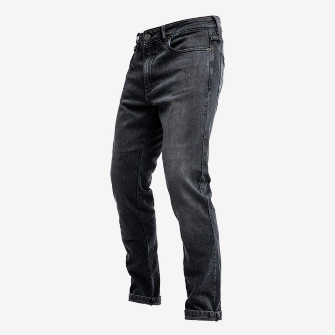 John Doe Pioneer Mono Slim Fit Motorradjeans - used black. Einlagige- CE AAA-zertifizierte Slim Fit Motorradjeans mit dem höchsten Sicherheitslevel. Inkl. Knie- und Hüft-Protektoren Level 1.