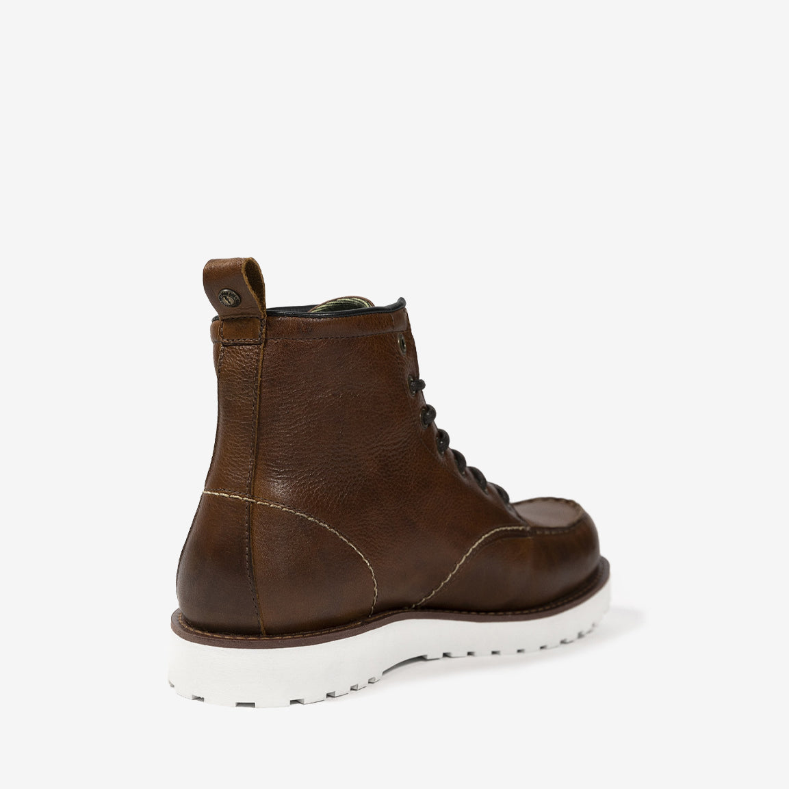 John Doe Rambler Motorrad-Lederstiefel - cognac brown