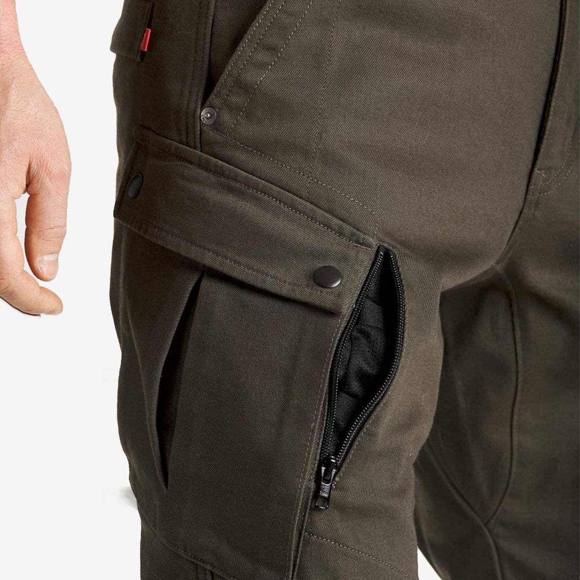 Pando Moto MARK KEV 02 Motorradjeans - olive