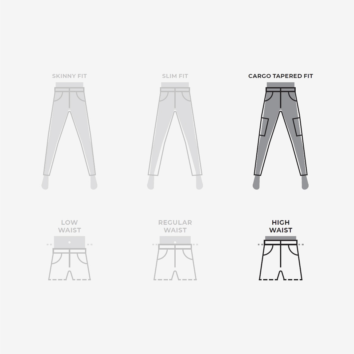 Pando Moto Mark Kev 02 Motorrad-Jeans. Cargo Tapered Fit Passform und Hight Waist Taillienhöhe.
