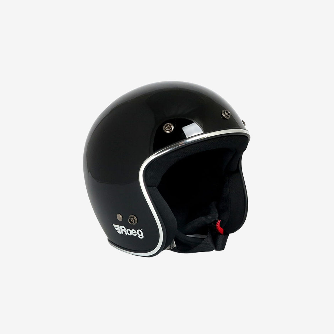ROEG® JETT Motorradhelm - gloss black