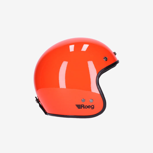 ROEG® JETT-Motorradhelm - gloss oompa orange