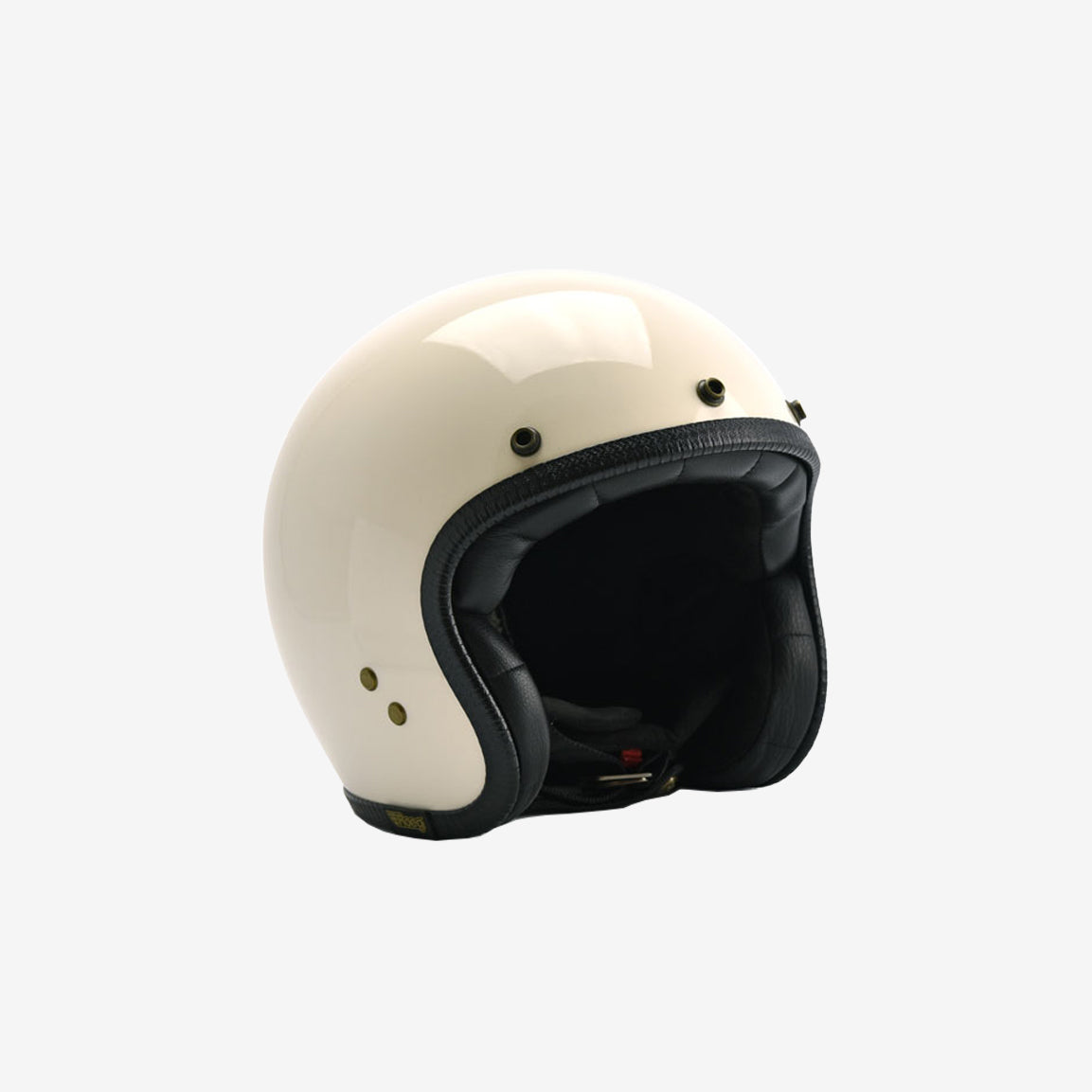 ROEG® Jettson Jet-Motorradhelm - vintage gloss white