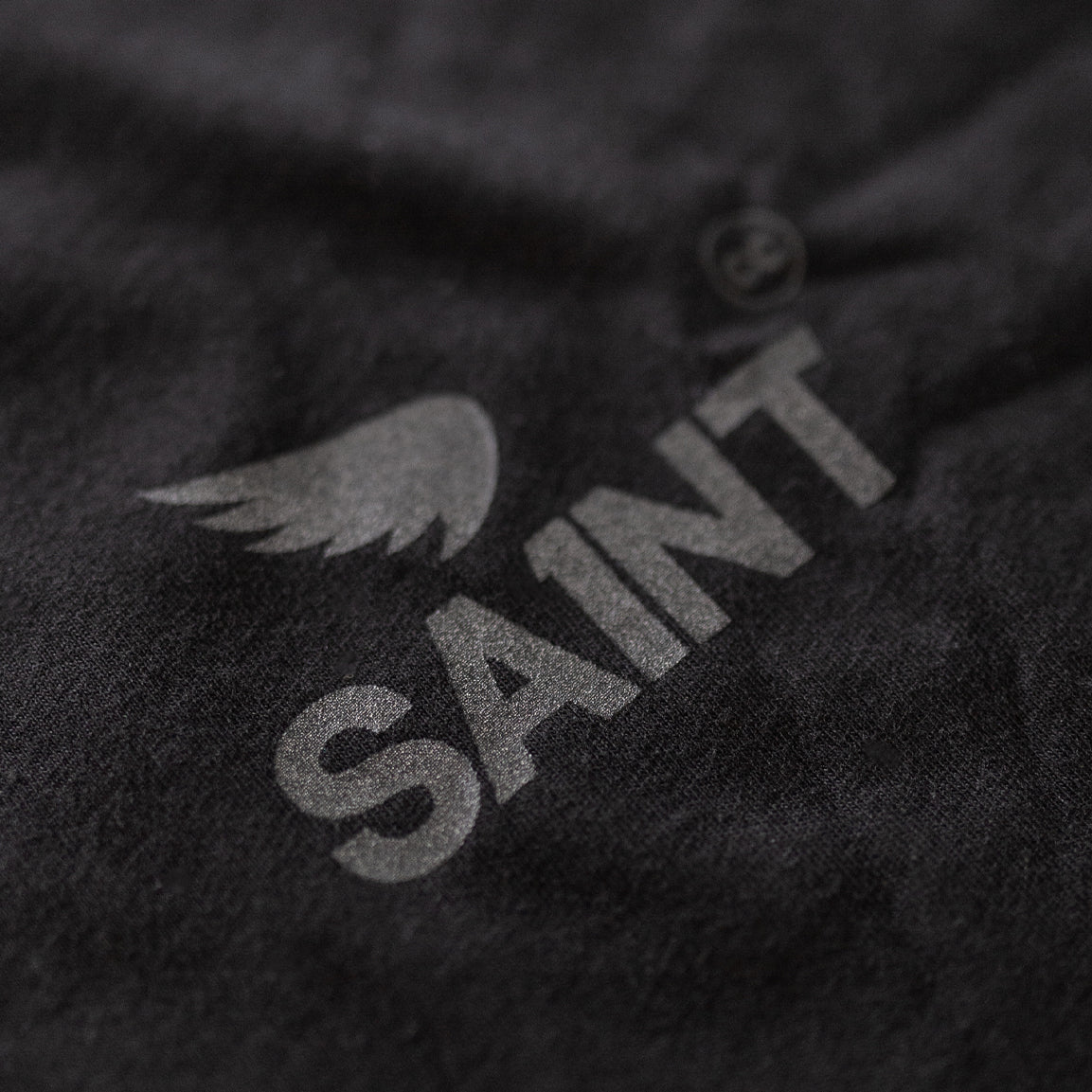 SA1NT Basic Tee - black/white