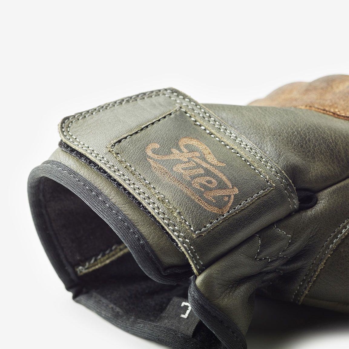 Fuel Motorcycles Rodeo Glove Green Motorradhandschuhe