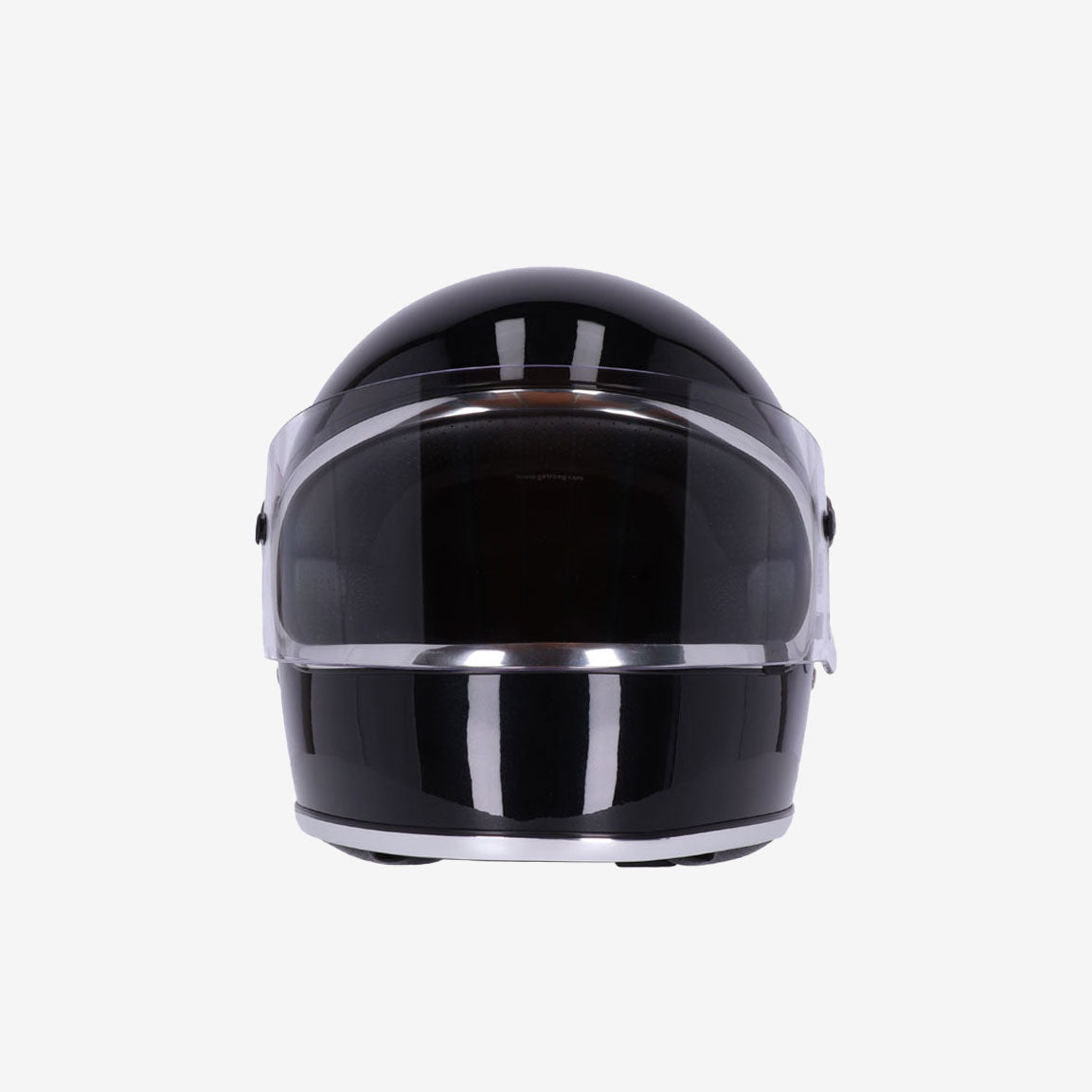 ROEG Chase Retro Integral-Motorradhelm - gloss black