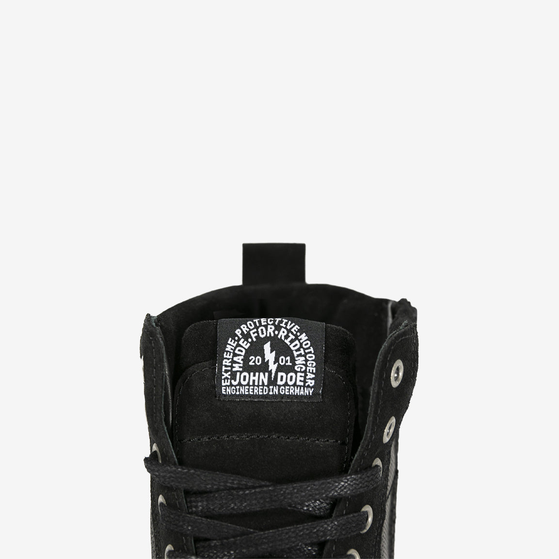 John Doe Neo Motorrad Sneaker-Boot - black/black