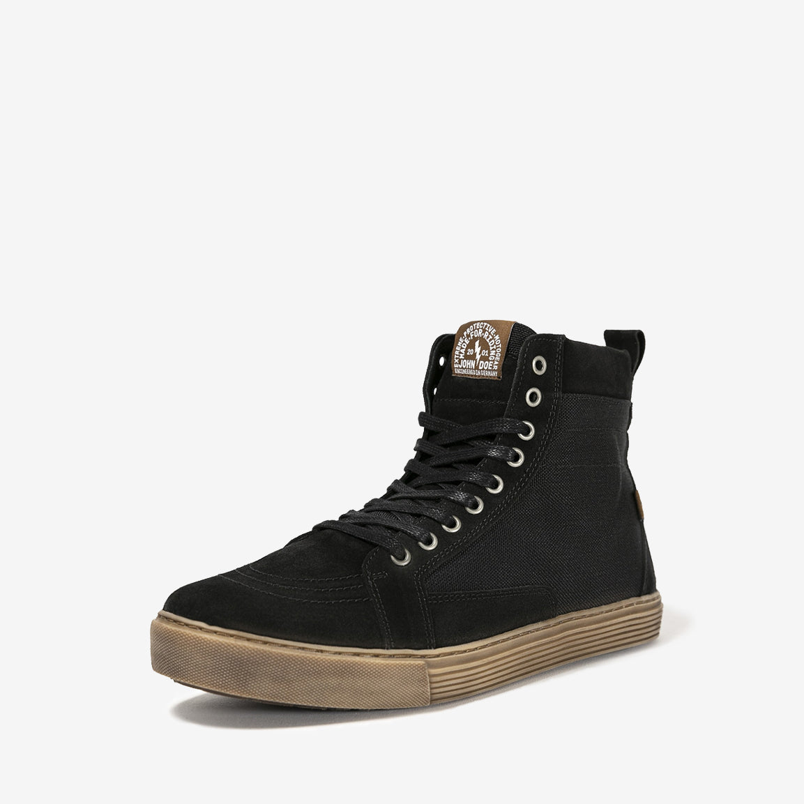 John Doe Neo Motorrad Sneaker-Boot - black/brown