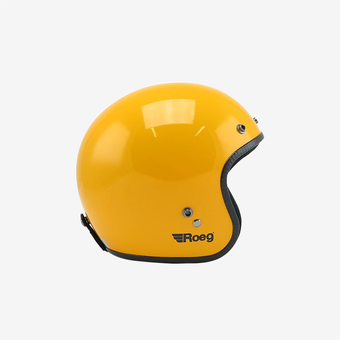 ROEG® JETT-Motorradhelm - gloss sunset yellow